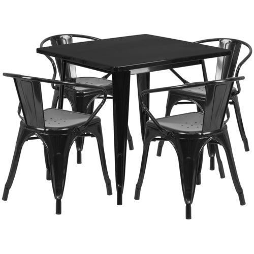 Flash Furniture ET-CT002-4-70-BK-GG
