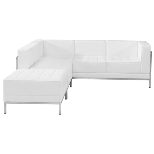 Flash Furniture ZB-IMAG-SECT-SET9-WH-GG