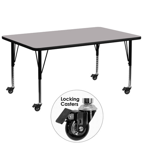 Flash Furniture XU-A3072-REC-GY-T-P-CAS-GG