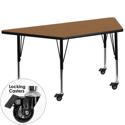 Flash Furniture XU-A3060-TRAP-OAK-T-P-CAS-GG