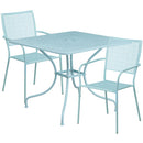 Flash Furniture CO-35SQ-02CHR2-SKY-GG