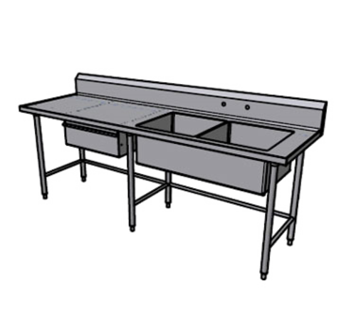 Pacific Stainless Products PTD9630C8R24D