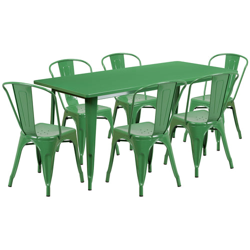 Flash Furniture ET-CT005-6-30-GN-GG