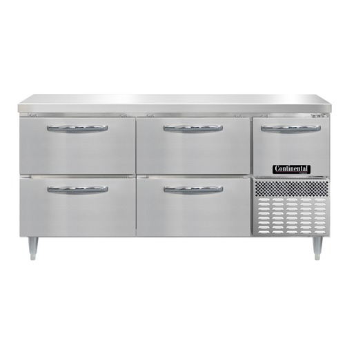 Continental Refrigerator DFA68NSS-D