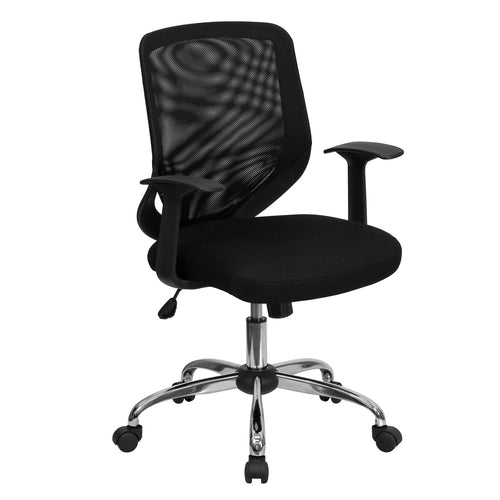 Flash Furniture LF-W95-MESH-BK-GG