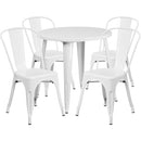 Flash Furniture CH-51090TH-4-18CAFE-WH-GG