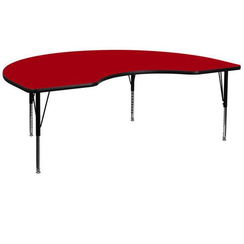 Flash Furniture XU-A4872-KIDNY-RED-T-P-GG