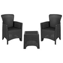 Flash Furniture DAD-SF3-2P-SET-GG