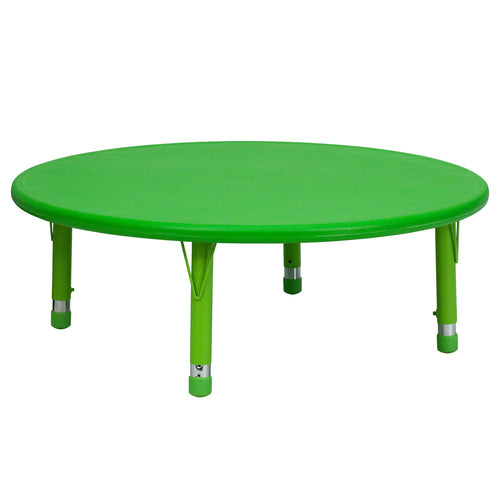 Flash Furniture YU-YCX-005-2-ROUND-TBL-GREEN-GG