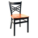 Trendler, Inc. CROSS METAL CHAIR WS