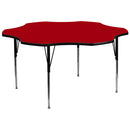 Flash Furniture XU-A60-FLR-RED-T-A-GG