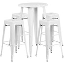 Flash Furniture CH-51080BH-4-30SQST-WH-GG