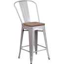 Flash Furniture CH-31320-24GB-SIL-WD-GG