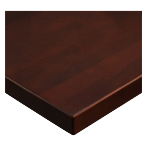 JMC Furniture 24X24 BEECHWOOD PLANK DARK MAHOGANY
