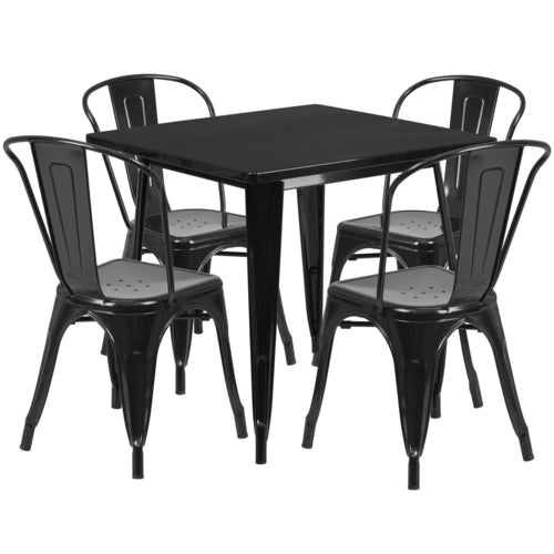 Flash Furniture ET-CT002-4-30-BK-GG