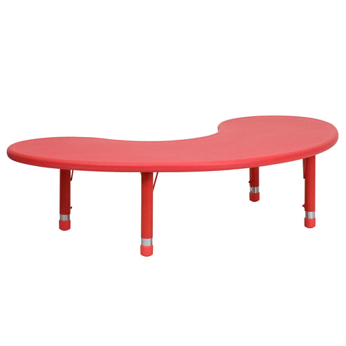 Flash Furniture YU-YCX-004-2-MOON-TBL-RED-GG