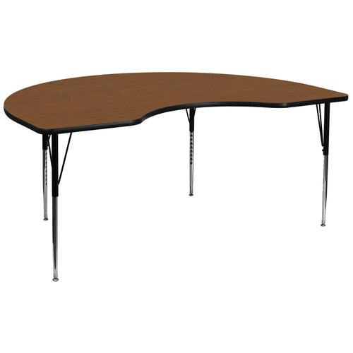 Flash Furniture XU-A4896-KIDNY-OAK-H-A-GG