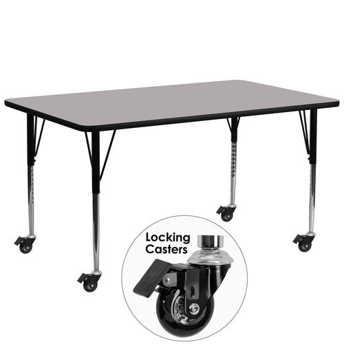 Flash Furniture XU-A3072-REC-GY-H-A-CAS-GG