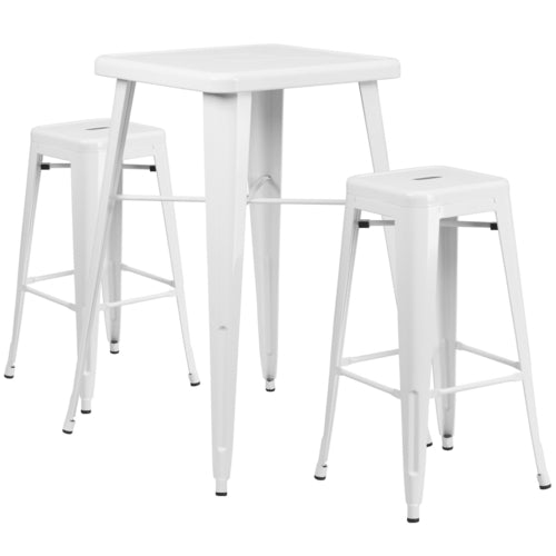 Flash Furniture CH-31330B-2-30SQ-WH-GG