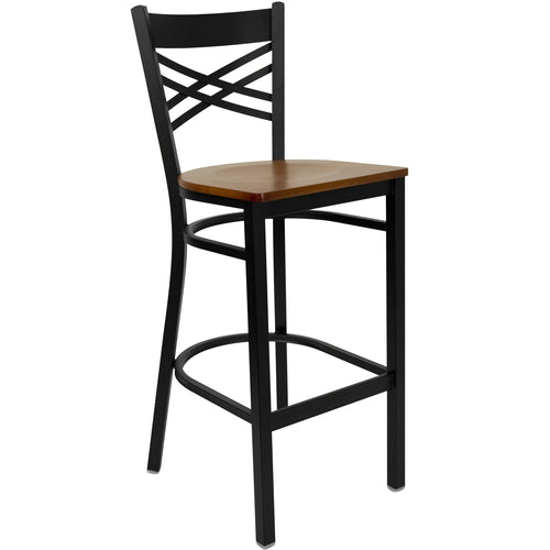 Flash Furniture XU-6F8BXBK-BAR-CHYW-GG