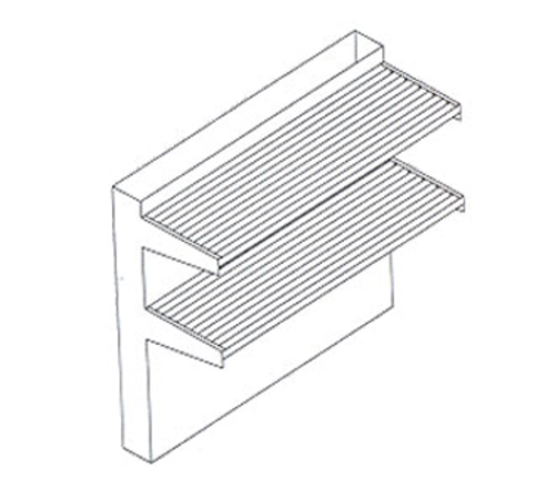 Jade Range DTS-60 Backguard Flue Riser