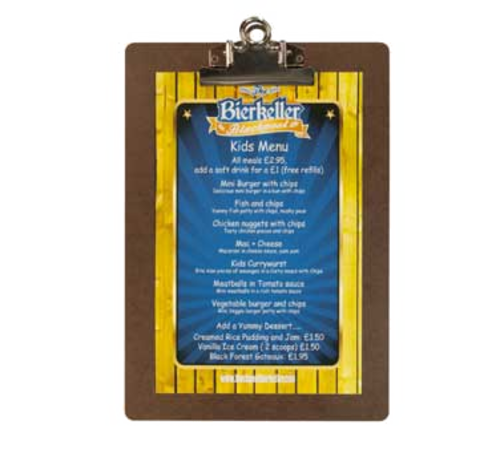 Menu Solutions CLIPBRD-59
