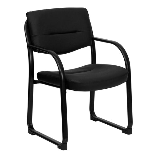 Flash Furniture BT-510-LEA-BK-GG