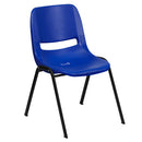 Flash Furniture RUT-12-NVY-BLACK-GG