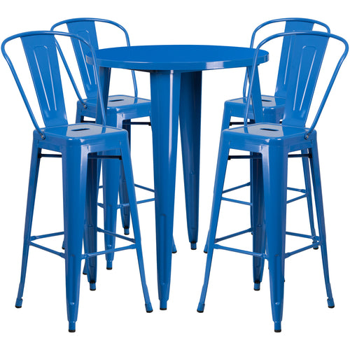 Flash Furniture CH-51090BH-4-30CAFE-BL-GG