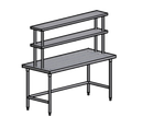 Pacific Stainless Products WT7236D24IO