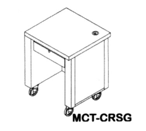 Mod-U-Serve MCT-CRDB Cash Register Stand