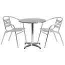 Flash Furniture TLH-ALUM-28RD-017BCHR2-GG