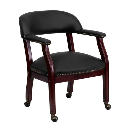 Flash Furniture B-Z100-LF-0005-BK-LEA-GG