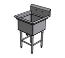 Pacific Stainless Products SCS2028-14NO