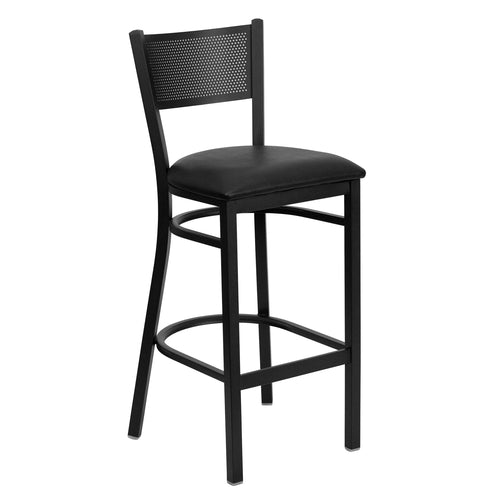 Flash Furniture XU-DG-60116-GRD-BAR-BLKV-GG