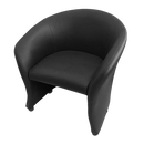JustChair Manufacturing LA556-BLK
