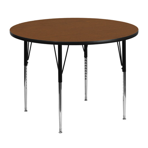 Flash Furniture XU-A48-RND-OAK-H-A-GG