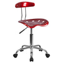 Flash Furniture LF-214-WINERED-GG