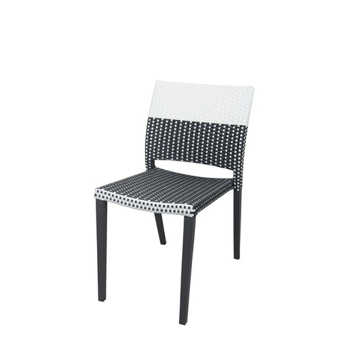 picture of Source Furniture SF-2207-162-B&W-BLK
