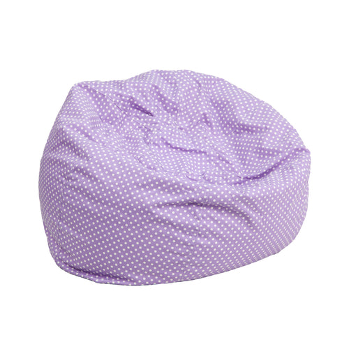Flash Furniture DG-BEAN-SMALL-DOT-PUR-GG