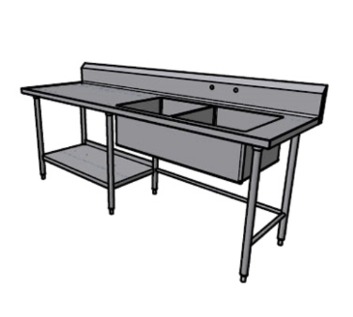 Pacific Stainless Products PTS9630C8R20S