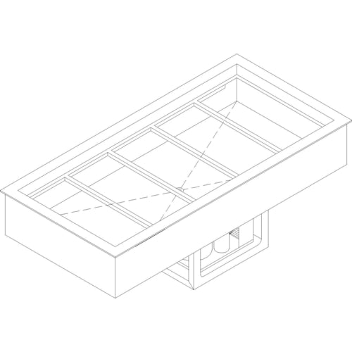 USECO AFCHCP-7543 Hot / Cold Food Well Unit