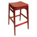 Trendler, Inc. CAFE WOOD BACKLESS BAR30 WS