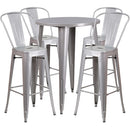 Flash Furniture CH-51090BH-4-30CAFE-SIL-GG