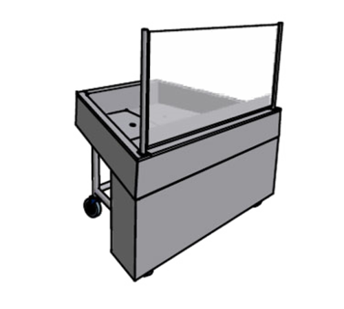 Pacific Stainless Products DIP90FC Ice Display Merchandiser