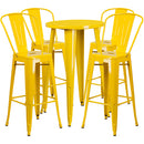 Flash Furniture CH-51080BH-4-30CAFE-YL-GG