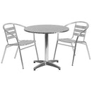 Flash Furniture TLH-ALUM-32RD-017BCHR2-GG
