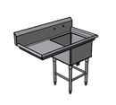 Pacific Stainless Products SCS2020-14-L30