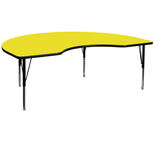 Flash Furniture XU-A4896-KIDNY-YEL-H-P-GG
