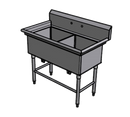 Pacific Stainless Products DCS2020-14NO
